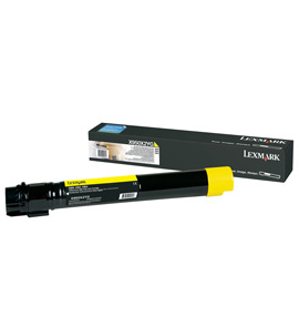 Lexmark X950X2YG Yellow Original Toner Cartridge (X950X2YG) 