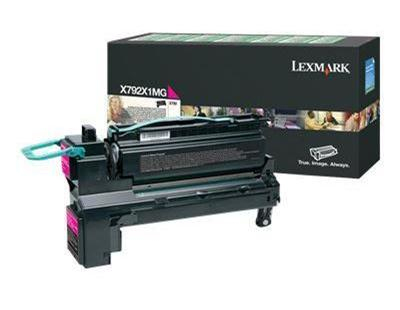 Lexmark X792X1MG Magenta Original Toner Cartridge (X792X1MG) 