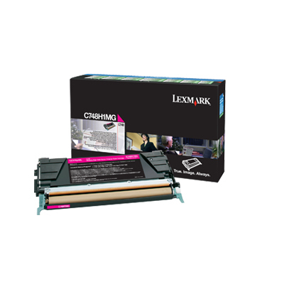 Lexmark C748H1MG Magenta Original Toner Cartridge (C748H1MG) 