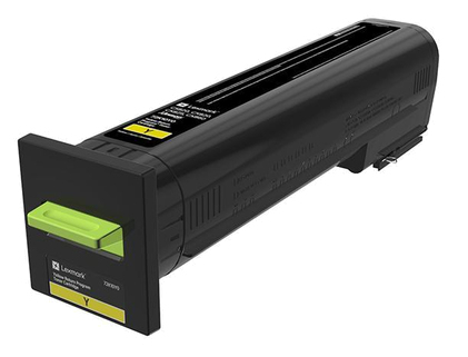Lexmark 72K20Y0 Yellow Original Toner Cartridge (72K20Y0) 