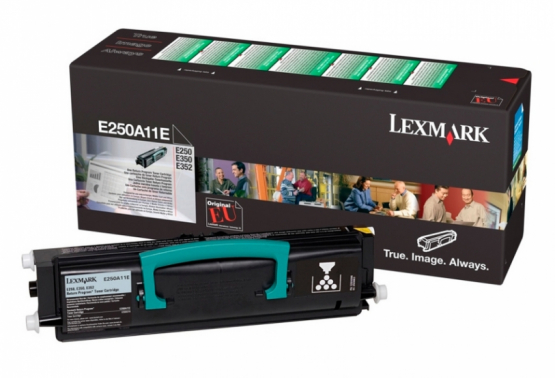 Lexmark E250A11E Black Original Toner Cartridge (0E250A11E) 
