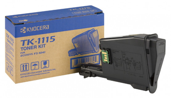 Kyocera TK-1115 Black Original Toner Cartridge (1T02M50NLV) 
