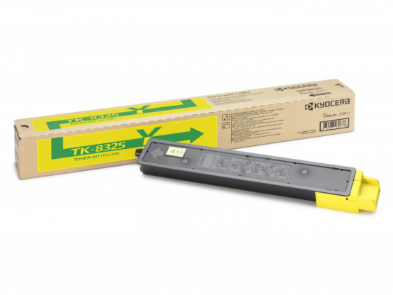 Kyocera TK-8325Y Yellow Original Toner Cartridge (TK-8325Y) 