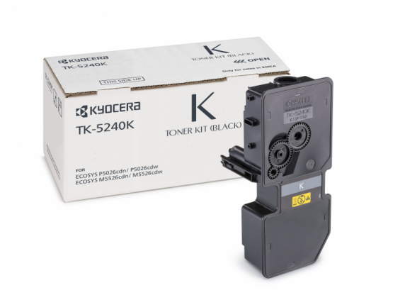 Kyocera TK-5240K Black Original Toner Cartridge (TK-5240K) 