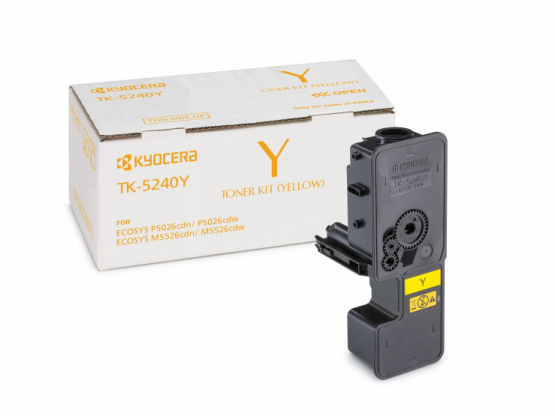 Kyocera TK-5240Y Yellow Original Toner Cartridge (TK-5240Y) 
