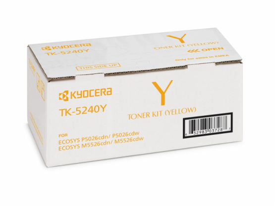 Kyocera TK-5240Y Yellow Original Toner Cartridge (TK-5240Y) 