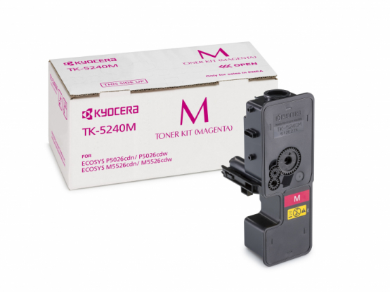 Kyocera TK-5240M Magenta Original Toner Cartridge (TK-5240M) 