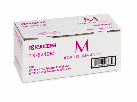 Kyocera TK-5240M Magenta Original Toner Cartridge (TK-5240M) 