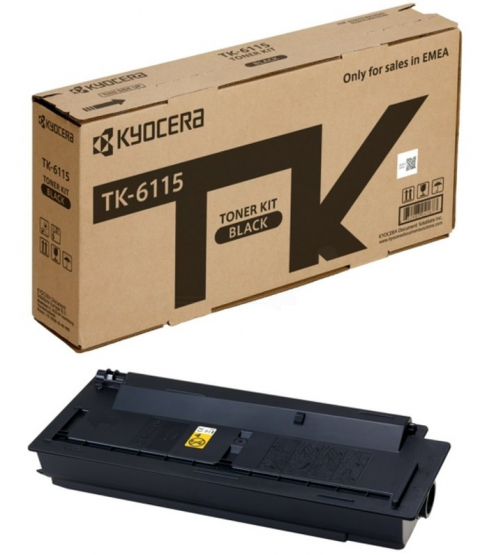 Kyocera TK-6115 Black Original Toner Cartridge (TK-6115) 