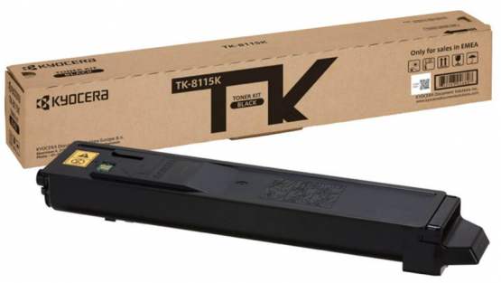 Kyocera TK-8115K Black Original Toner Cartridge (TK8115K) 
