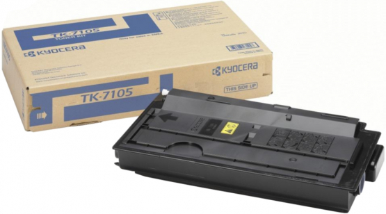Kyocera TK-7105 Black Original Toner Cartridge (TK-7105) 