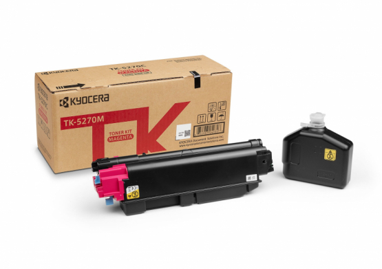 Kyocera TK-5270M Magenta Original Toner Cartridge (1T02TVBNL0) 
