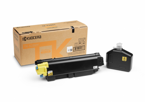 Kyocera TK-5280Y Yellow Original Toner Cartridge (1T02TWANL0) 