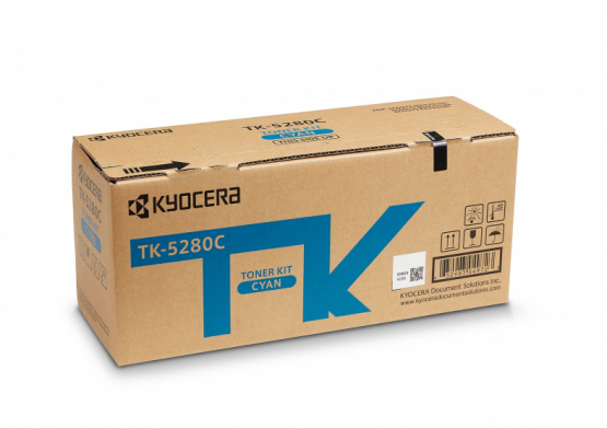 Kyocera TK-5280C Cyan Original Toner Cartridge (1T02TWCNL0) 