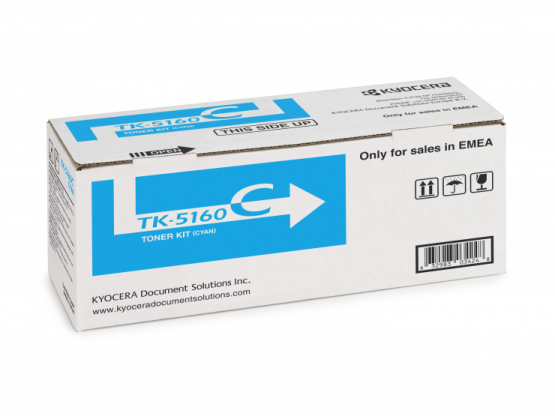 Kyocera TK-5160C Cyan Original Toner Cartridge (TK-5160C) 