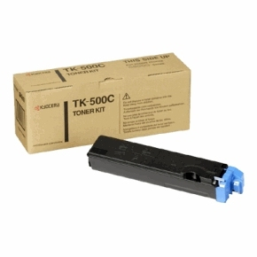 Kyocera Toner Kit TK-500C Cyan Toner CartridgeOriginal(TK-500C) 