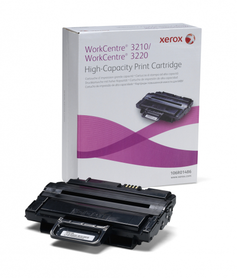 Xerox WorkCentre 3210 / 3220 Black Toner Cartridge- High Capacity (106R01486) 
