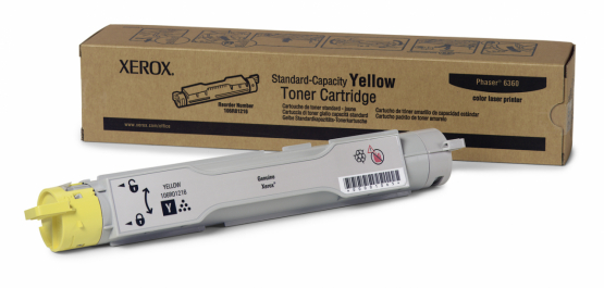 Xerox Phaser 6360 Yellow Toner Cartridge (106R01216) 