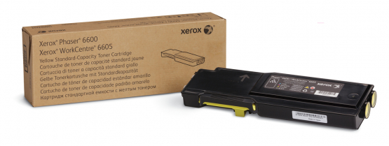 Xerox Phaser 6600 / WorkCentre 6605 Yellow Toner Cartridge (106R02247) 