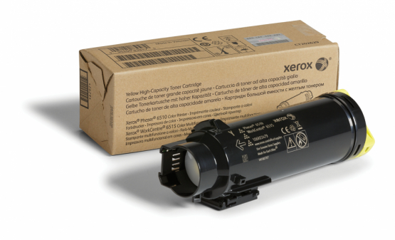 Xerox Phaser 6510 / WorkCentre 6515 YellowToner Cartridge - High Capacity(106R03479) 