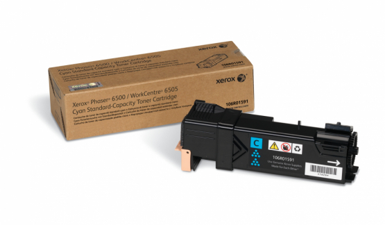 Xerox Phaser 6500 / WorkCentre 6505 Cyan Toner Cartridge (106R01591) 