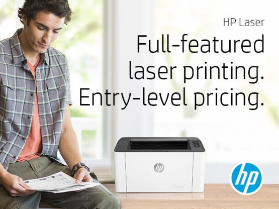 HP 107w Laser Printer (4ZB78A#B19) 