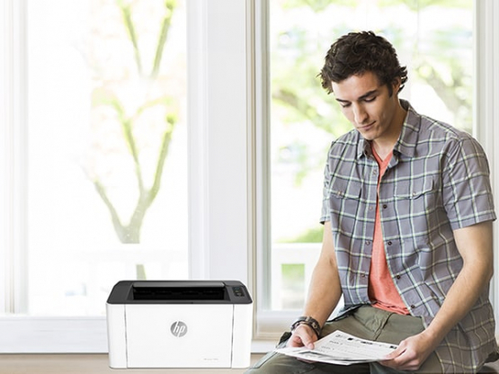 HP 107w Laser Printer (4ZB78A#B19) 