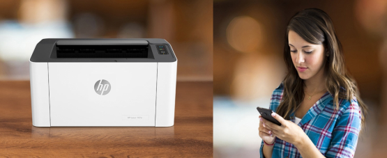 HP 107w Laser Printer (4ZB78A#B19) 