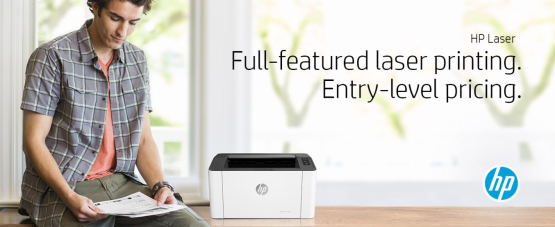 HP 107w Laser Printer (4ZB78A#B19) 
