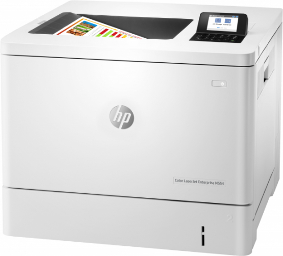 HP Color LaserJet Enterprise M554dn Printer (7ZU81A#B19) 