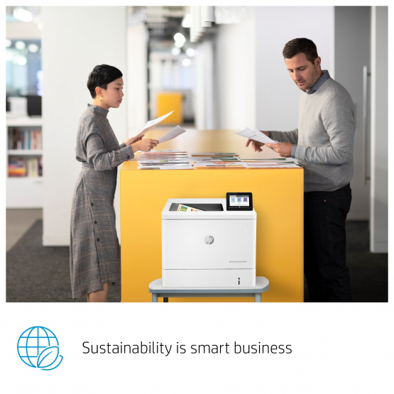 HP Color LaserJet Enterprise M555dn Printer (7ZU78A#B19) 
