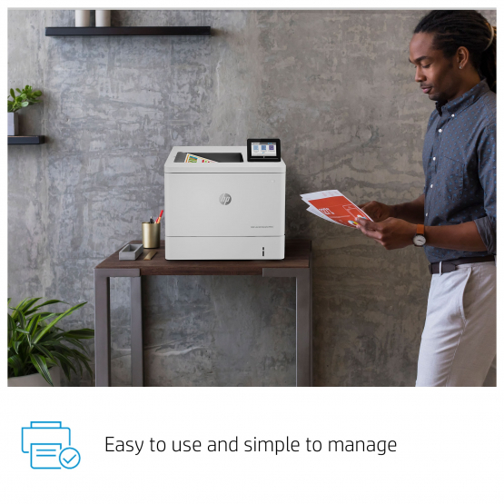 HP Color LaserJet Enterprise M555dn Printer (7ZU78A#B19) 