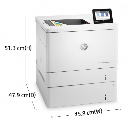 HP Color LaserJet Enterprise M555x Printer (7ZU79A#B19) 