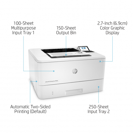 HP LaserJet Enterprise M406dn Printer (3PZ15A#B19) 