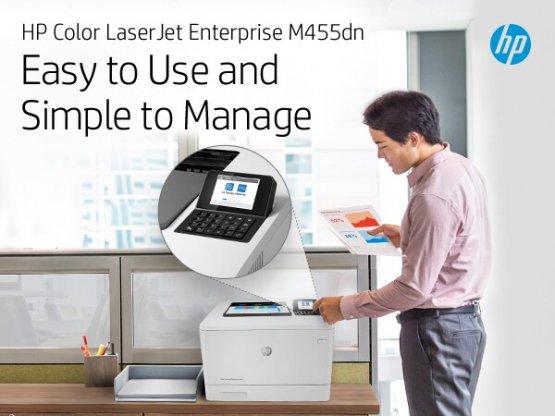 HP Color LaserJet Enterprise M455dn Printer (3PZ95A#B19) 
