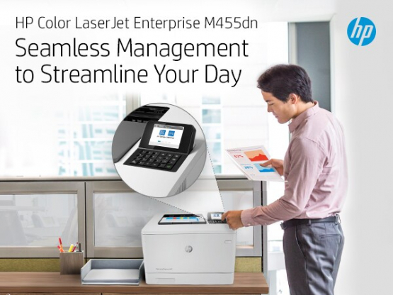 HP Color LaserJet Enterprise M455dn Printer (3PZ95A#B19) 