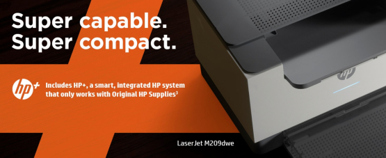 HP LaserJet M209dwe Printer (6GW62E#B19) 