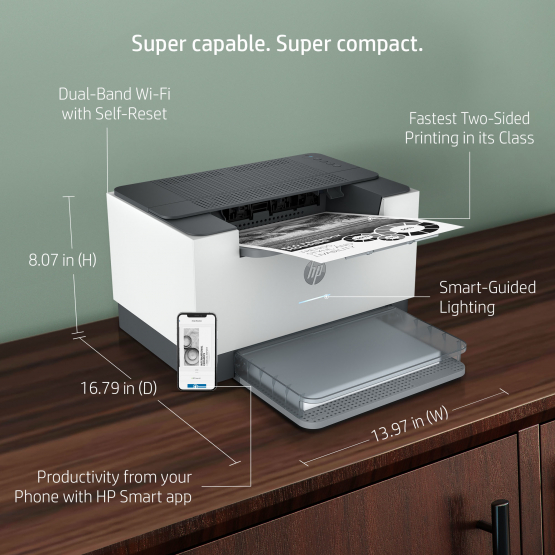 HP LaserJet M209dw Printer (6GW62F#B19) 