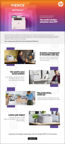 HP Color LaserJet Enterprise M480f Printer (3QA55A#B19) 