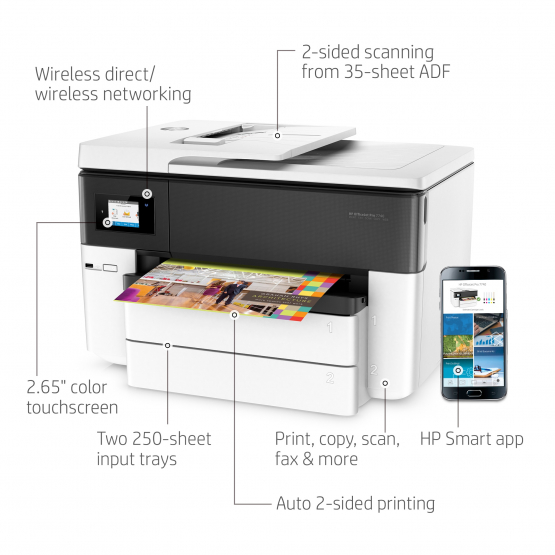HP OfficeJet Pro 7740 Inkjet Printer (G5J38A) 