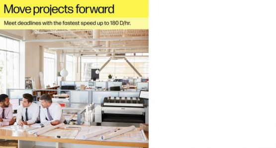 HP Designjet T1600 Large Format printer(3EK11F#B19) 