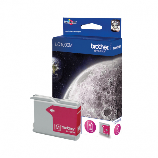 Brother LC1000M Magenta Ink Cartridge (LC1000M) 