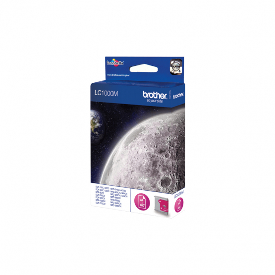 Brother LC1000M Magenta Ink Cartridge (LC1000M) 