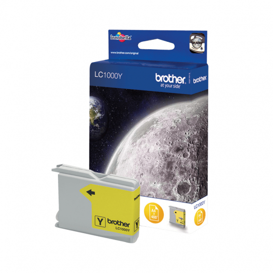 Brother LC1000Y Yellow Ink Cartridge (LC1000Y) 