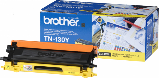 Brother TN130Y Yellow Toner Cartridge (TN130Y) 