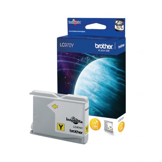 Brother LC970Y Yellow Ink Cartridge (LC970Y) 