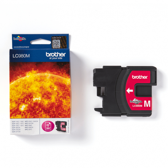 Brother LC-980M Magenta Ink Cartridge (LC980M) 
