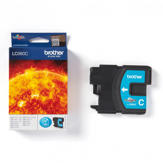 Brother LC-980C Cyan Ink Cartridge (LC980C) 