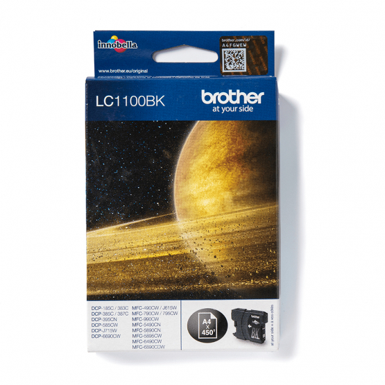 Brother LC-1100BK Black Ink Cartridge (LC1100BK) 