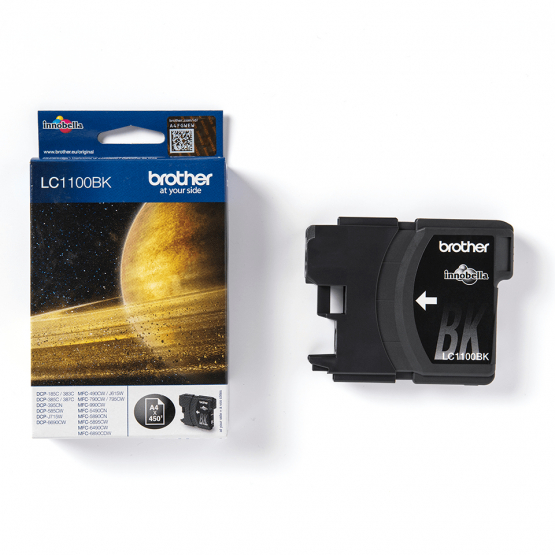 Brother LC-1100BK Black Ink Cartridge (LC1100BK) 
